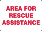 AREA FOR RESCUE ASSISTANCE