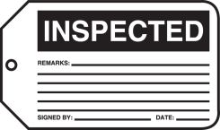 Safety Tag: Inspected