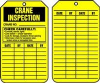 Crane Status Safety Tags: Crane Inspection
